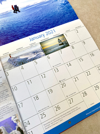 WI DNR Great Waters Calendar 2021